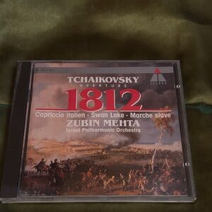 Tchaikovsky 1812 Overture CD - Black Case